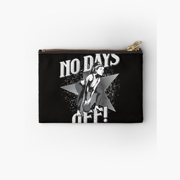 Item preview, No Days Off new gym design for unique gifts designed and sold by Cardio Boutique.