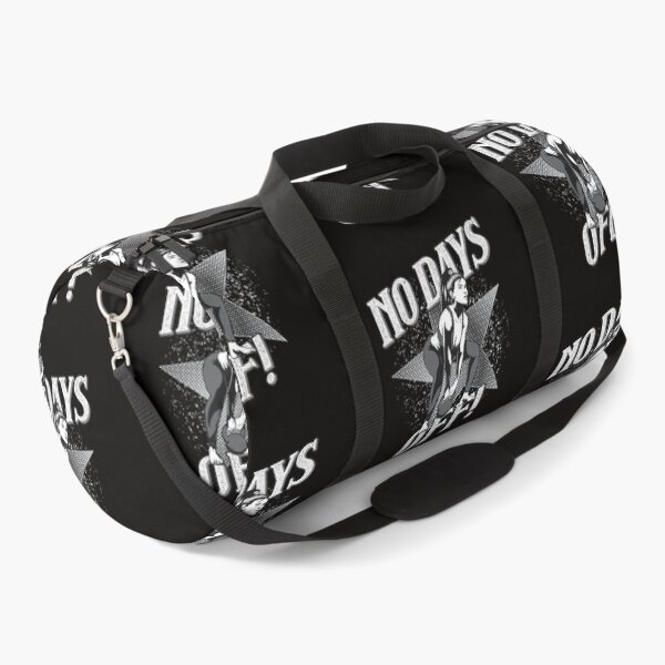 Item preview, No Days Off new gym design for unique gifts designed and sold by Cardio Boutique.