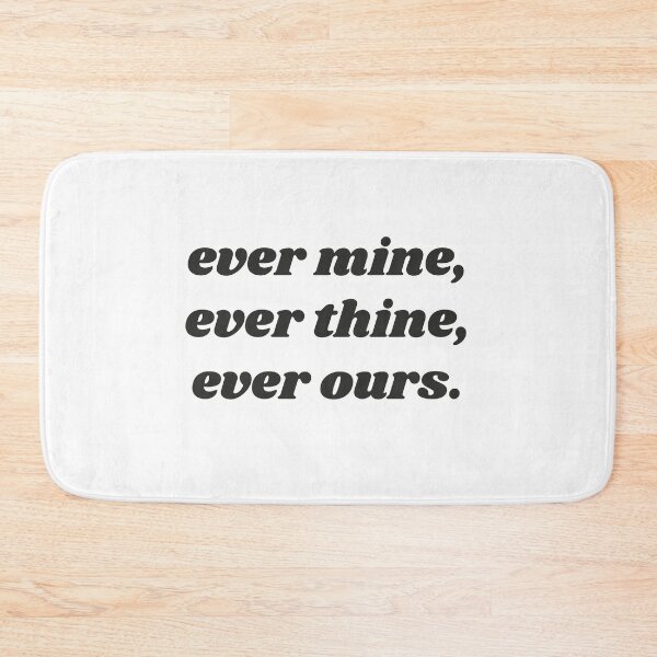 Item preview, Ever mine, ever thine, ever ours - SATC quote designed and sold by isobelcough.