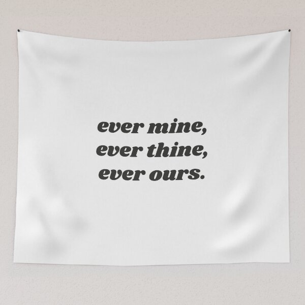Item preview, Ever mine, ever thine, ever ours - SATC quote designed and sold by isobelcough.