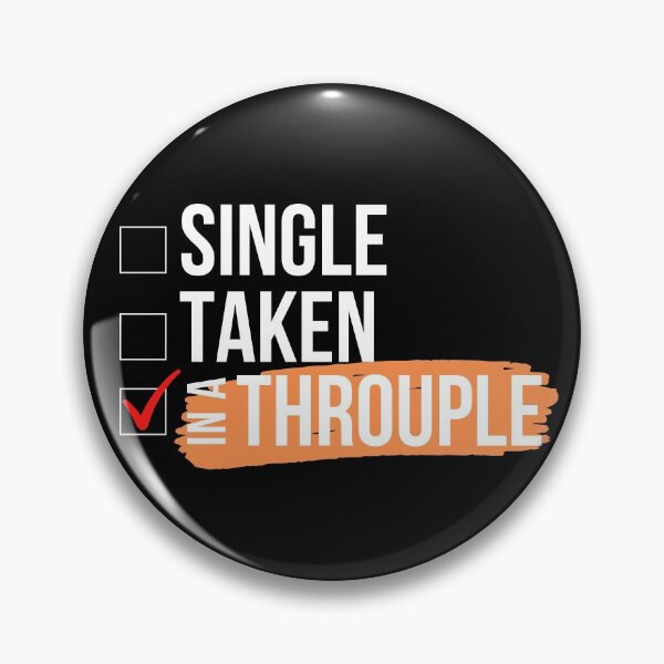 Item preview, In A Throuple | Triad | Polyamory designed and sold by throuplescorner.