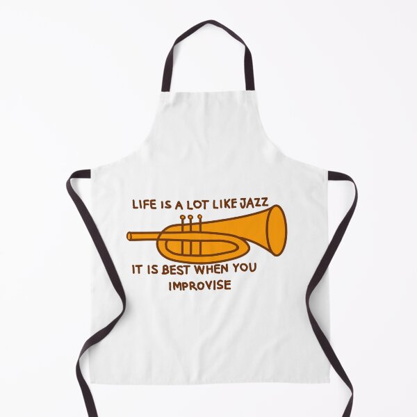 Item preview, Life is a lot like jazz it is best when you improvise - trumpet designed and sold by JellaDelta.