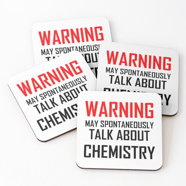 Item preview, Warning May Spontaneously Talk About Chemistry designed and sold by the-elements.