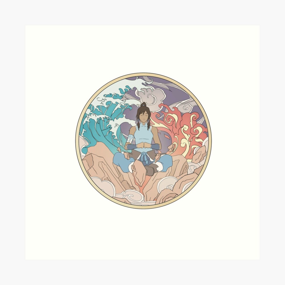 Avatar Korra and Elements Design