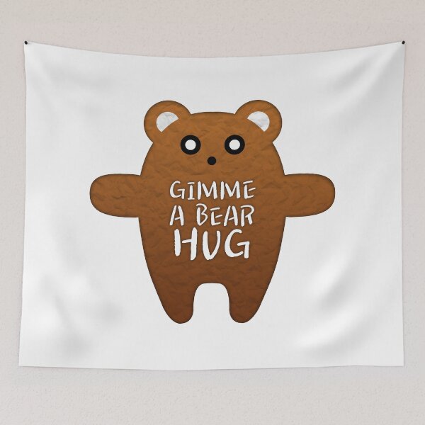 Item preview, Gimme a Bear Hug designed and sold by PaperPleeze.