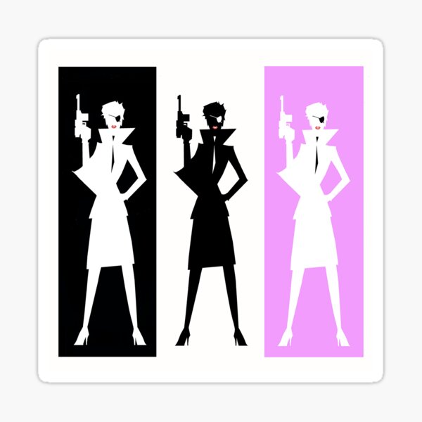 Fashion In Action Warhol Sticker