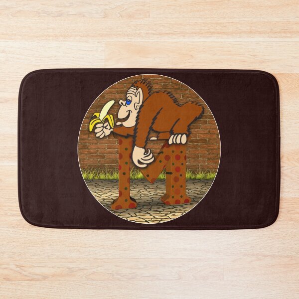 Item preview, m is for monkey designed and sold by doctors-apparel.