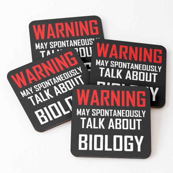 Item preview, Warning May Spontaneously Talk About Biology designed and sold by the-elements.
