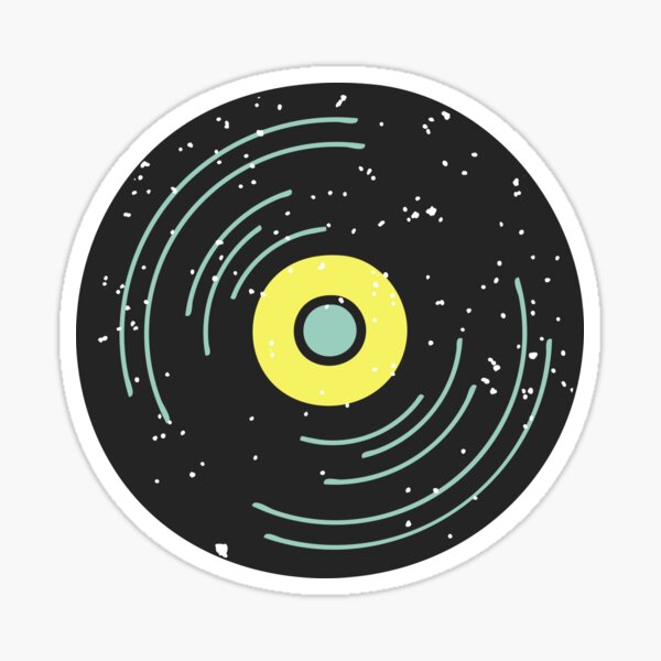 disque recordind, classique indie pop rock oldies mais goodies-retro cd 90's 1990's Music CD Retro Vintage Nostalgia Old School Hip Hop R & B Rap Rock Metal Grunge Alternative Gift Sticker