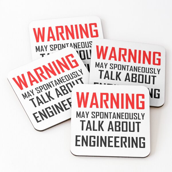 Item preview, Warning May Spontaneously Talk About Engineering-  designed and sold by the-elements.