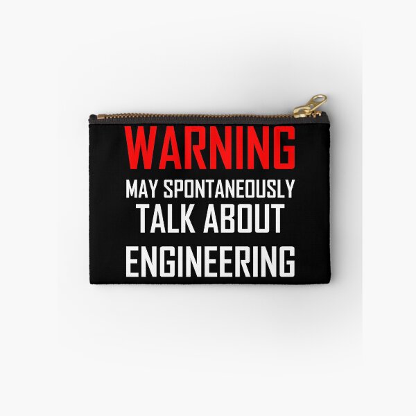 Item preview, Warning May Spontaneously Talk About Engineering designed and sold by the-elements.