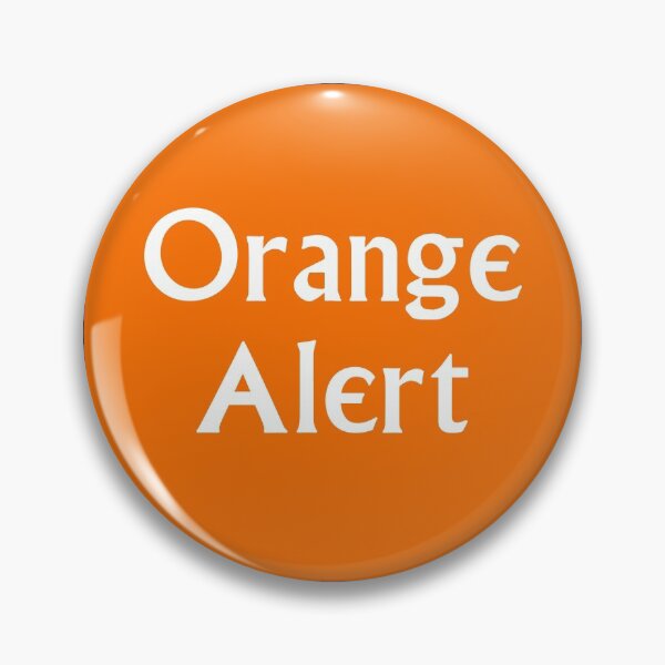 Item preview, Orange alert designed and sold by masterchef-fr.