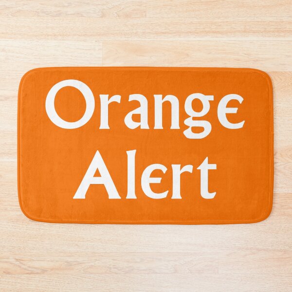 Item preview, Orange alert designed and sold by masterchef-fr.