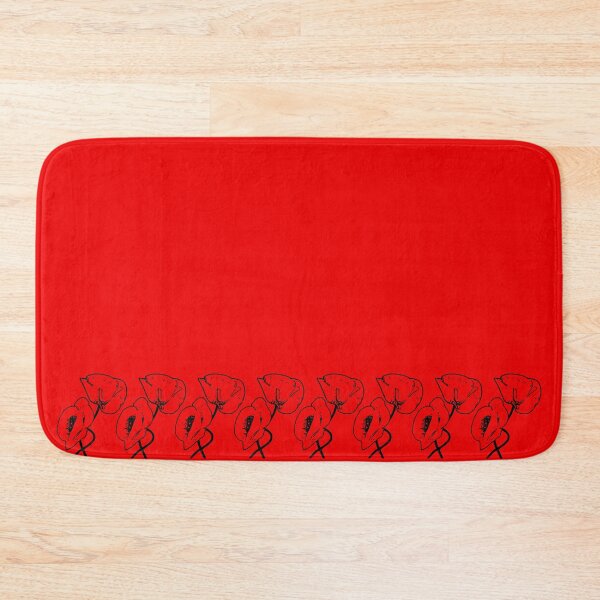 Item preview, Minimalist Remembrance Day poppy field red designed and sold by Deegital18.