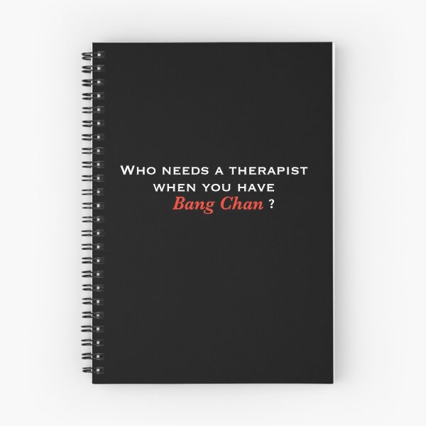 Item preview, Sticker - Who needs a therapist , Bang Chan , Stray Kids designed and sold by Amy Hearts.