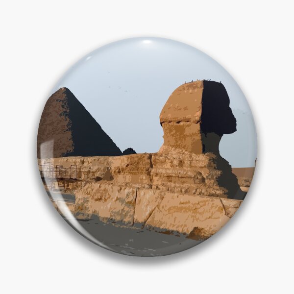 Item preview, Great Sphinx and Pyramids in Giza, Egypt designed and sold by ShopieHome.
