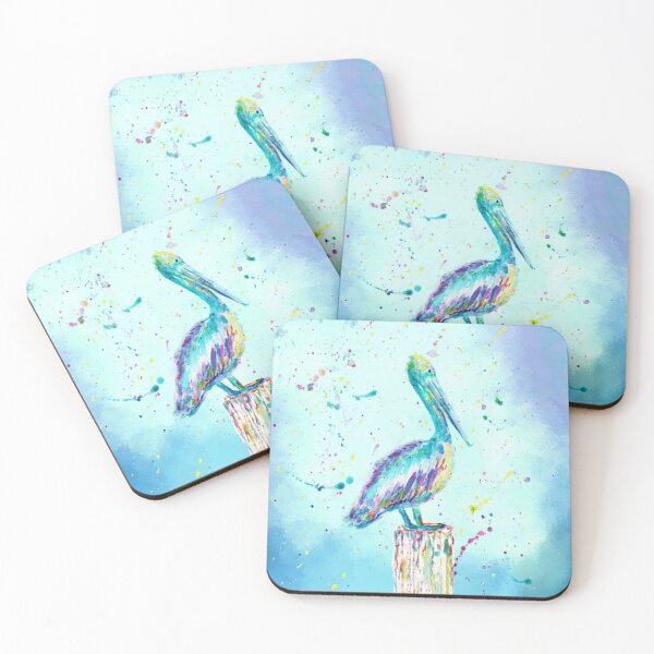 Item preview, Pelican Watercolor splash designed and sold by Barbny.