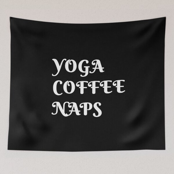 Item preview, Yoga Coffee Naps designed and sold by ButterflyX.