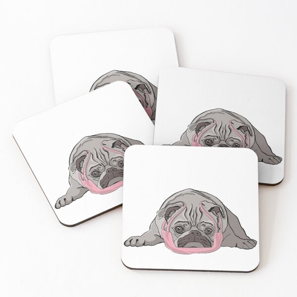 Item preview, Pug dog/cartoon designed and sold by DebbieJoyArt.