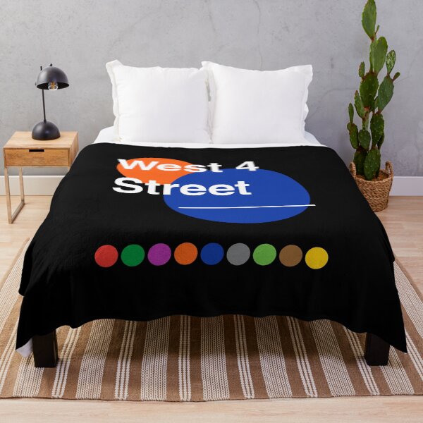 Item preview, West 4 Street Manhattan New York City Subway designed and sold by ClickForMore.