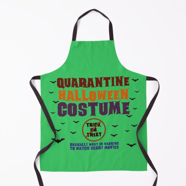 Item preview, Quarantine Halloween Costume - No Trick or Treating Scary Movie Time - Green designed and sold by AJ-DesignCo.
