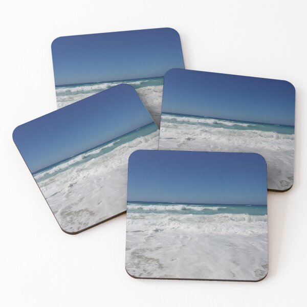 Item preview, White waves, Ionian blue 2 designed and sold by paulboizot.