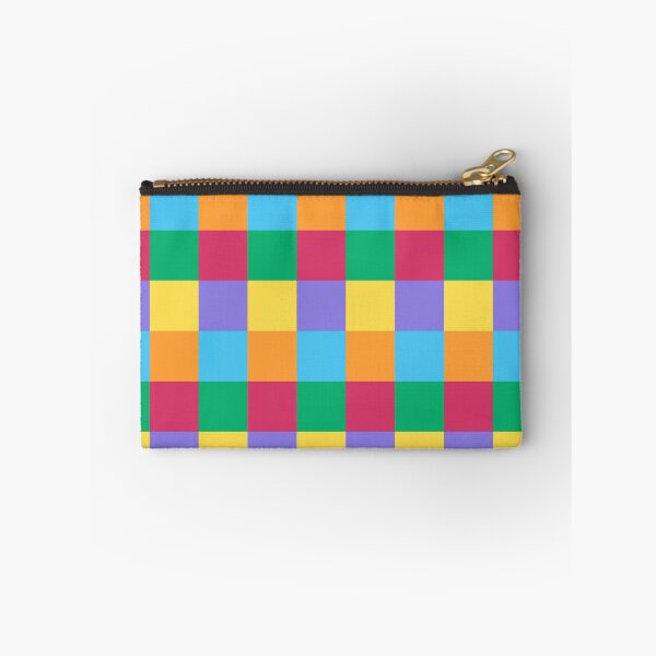 Item preview, multicolor square pattern designed and sold by ZANGRAM.