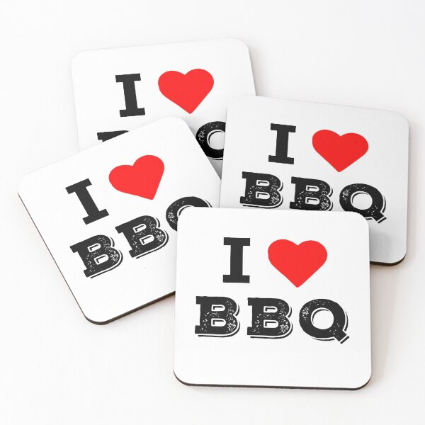 Item preview, I Love Barbecue - White Background designed and sold by GabryNY.