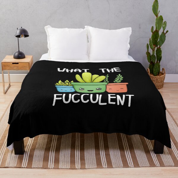 Item preview,  What the Fucculent Cute Plants designed and sold by ButterflyX.