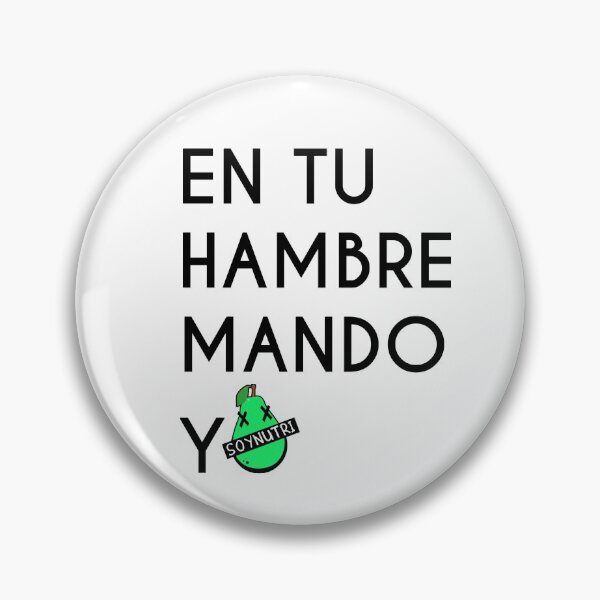 Item preview, Nutritionist phrase "In your hunger I command" designed and sold by SoyNutri.