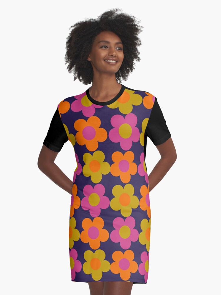 Women's 60's Daisy Dress