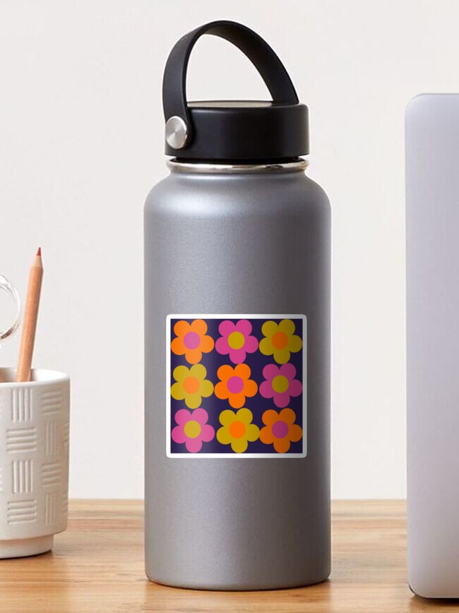 1960s 60s flowers Power Daisy Pattern