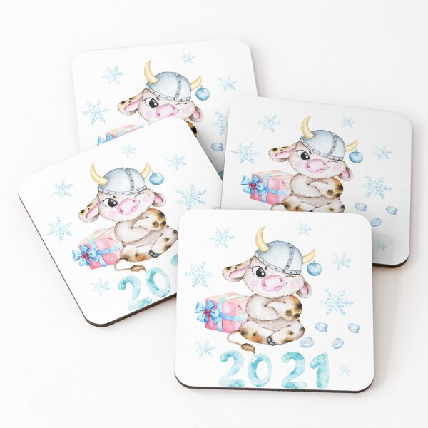 Item preview, Cute New year Ox,Bull,baby bull designed and sold by SimpleWishesArt.