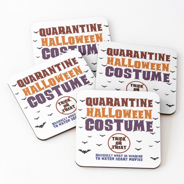 Item preview, Quarantine Halloween Costume - No Trick or Treating Scary Movie Time - White designed and sold by AJ-DesignCo.