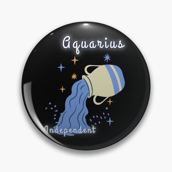 Item preview, Aquarius Zodiac Star Sign Horoscope Constellation Characteristics Traits & Water Bearer Graphic designed and sold by Wangfu-tees.