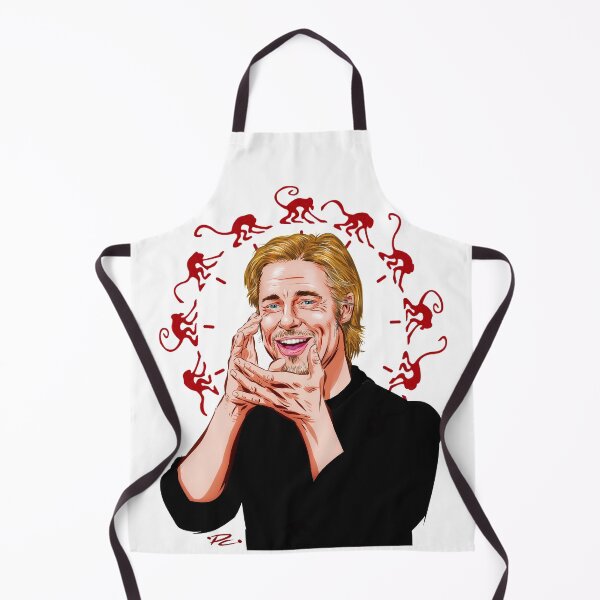 Item preview, Brad Pitt - An illustration by Paul Cemmick designed and sold by TIGERDAVER.