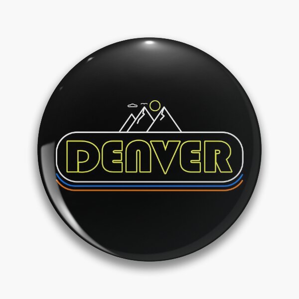 Item preview, Denver Colorado Neon Lights - Souvenir - Gift - Hometown - Hiking - Nature designed and sold by HappyTees Lab.