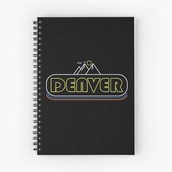 Item preview, Denver Colorado Neon Lights - Souvenir - Gift - Hometown - Hiking - Nature designed and sold by HappyTees Lab.