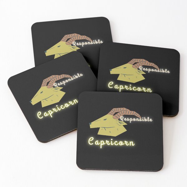 Item preview, Capricorn Zodiac Star Sign Horoscope Constellation Characteristics Traits & Goat Graphic designed and sold by Wangfu-tees.