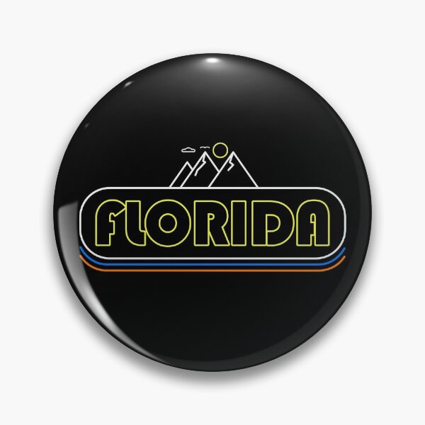 Item preview, Florida Neon Lights - Souvenir - Gift - Hometown - Hiking - Nature designed and sold by HappyTees Lab.