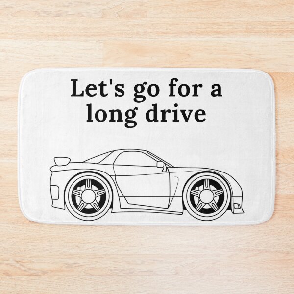 Item preview, Let's go for a long Drive designed and sold by Mywaymylife.
