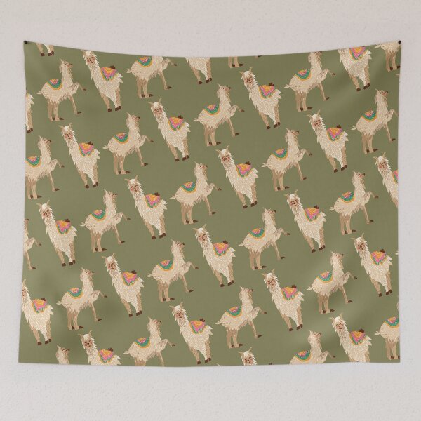 Item preview, Funny Llama Alpaca Lama Pattern Gift designed and sold by Patterntastic.