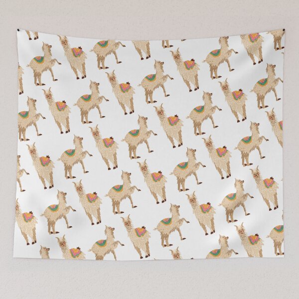 Item preview, Alpaca Pattern Adorable Llama Gift designed and sold by Patterntastic.