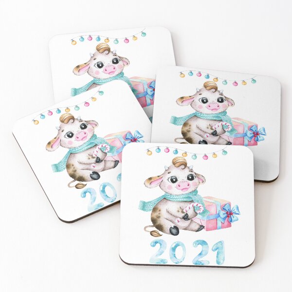 Item preview, Cute New year Ox,Bull,baby bull Edit designed and sold by SimpleWishesArt.