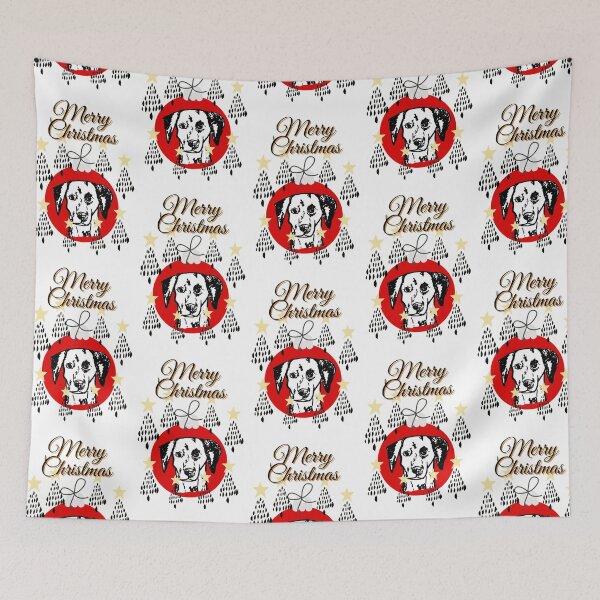 Item preview, Merry Christmas,dalmatian designed and sold by NinaBetterNot.