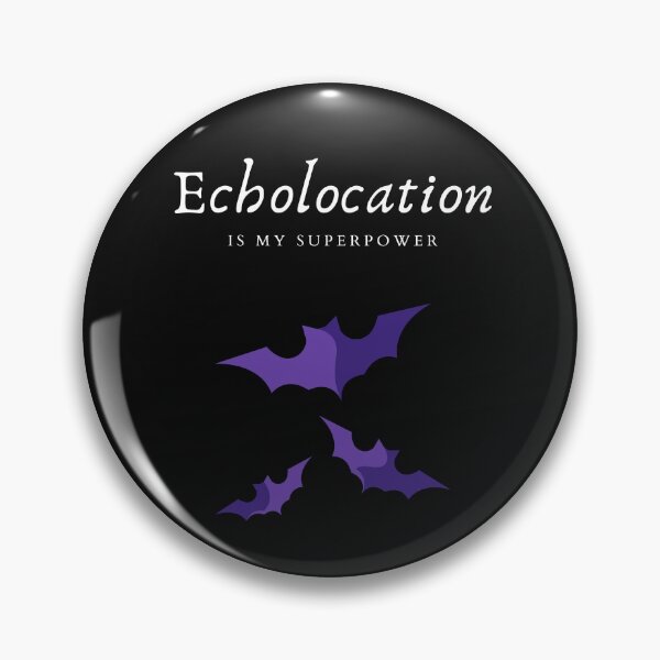 Item preview, La ecolocalización es mi superpoder Halloween Spooky Bats designed and sold by DesignsofNote.