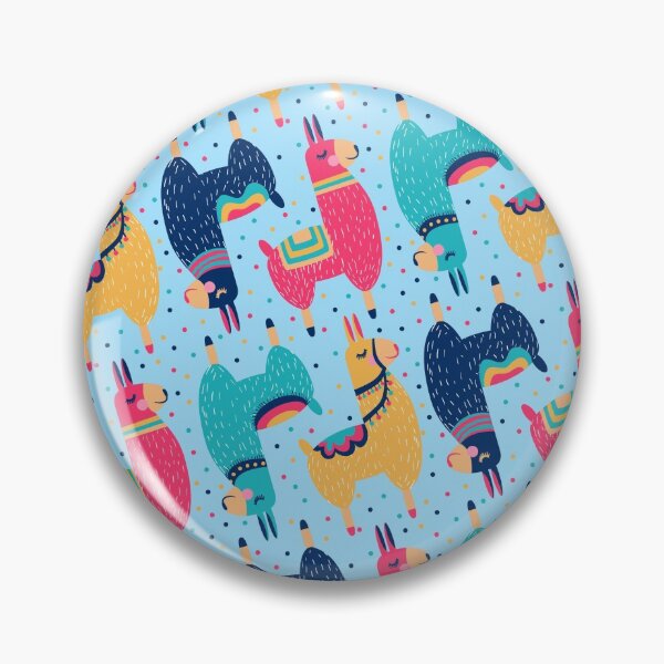 Artikelvorschau, Funky Llama Alpaca Fiesta Pattern Gift entworfen und verkauft von Patterntastic.