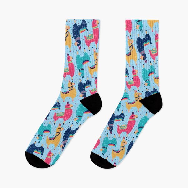 Artikelvorschau, Funky Llama Alpaca Fiesta Pattern Gift entworfen und verkauft von Patterntastic.