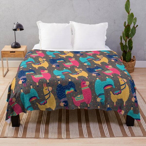 Item preview, Adorable colorful Alpaca & Lama pattern designed and sold by Patterntastic.