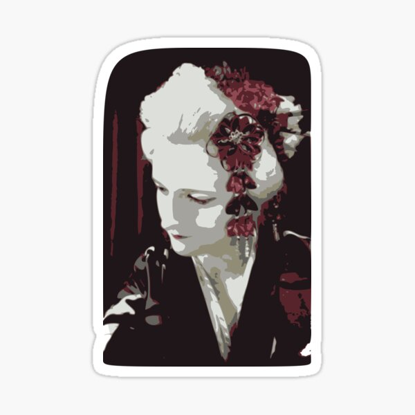submissive Geisha Sticker